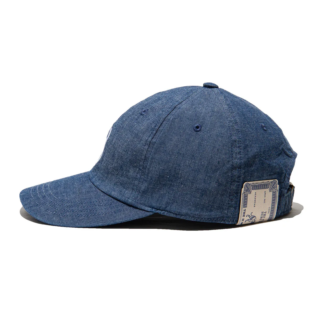 WASH DENIM UNION CAP - Blue