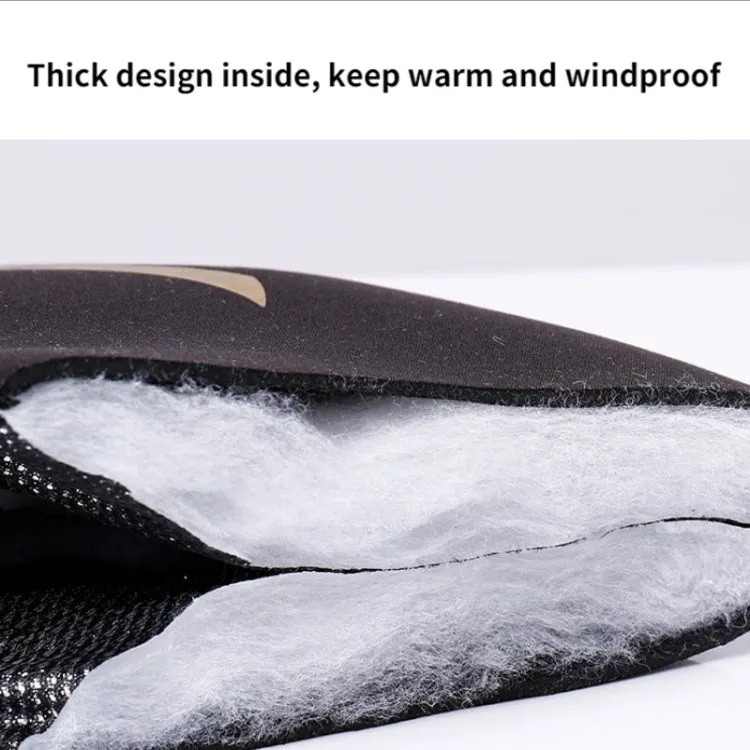 WHEEL UP Winter Bike Handlebar Gloves Bicycle Bar Thermal Mittens,Style: Road Bike Upgrade