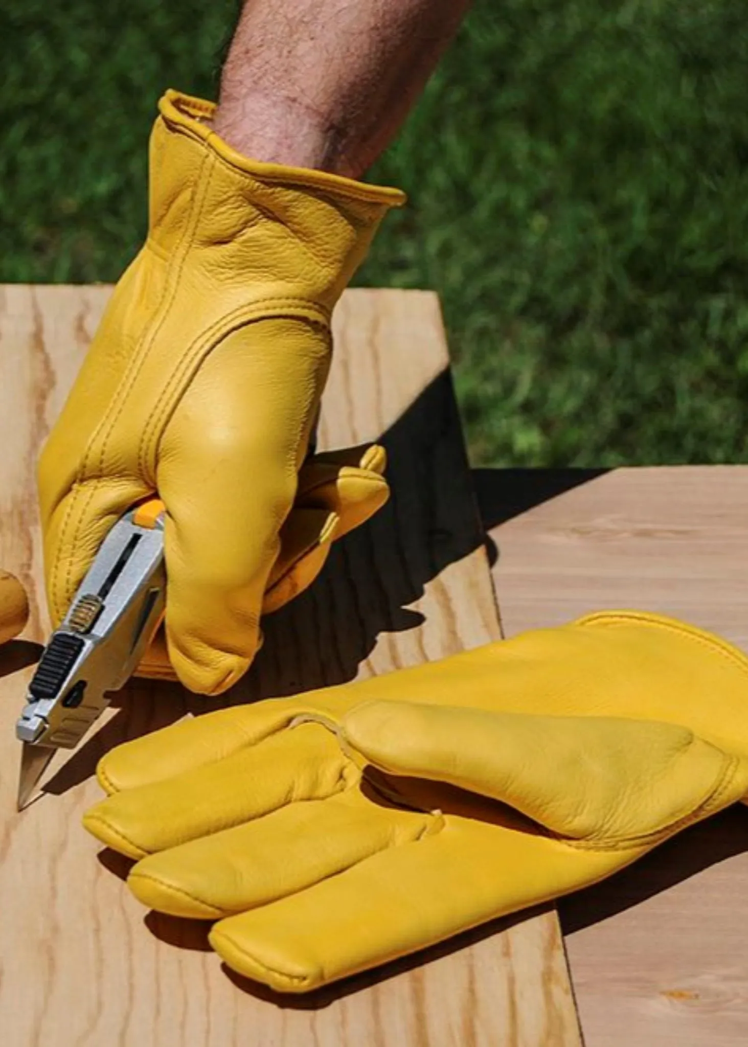 Winter Lined Deerskin Gloves - #403109